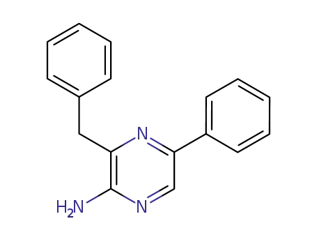 2-amino-3-benzyl-5-phenyl-pyrazine